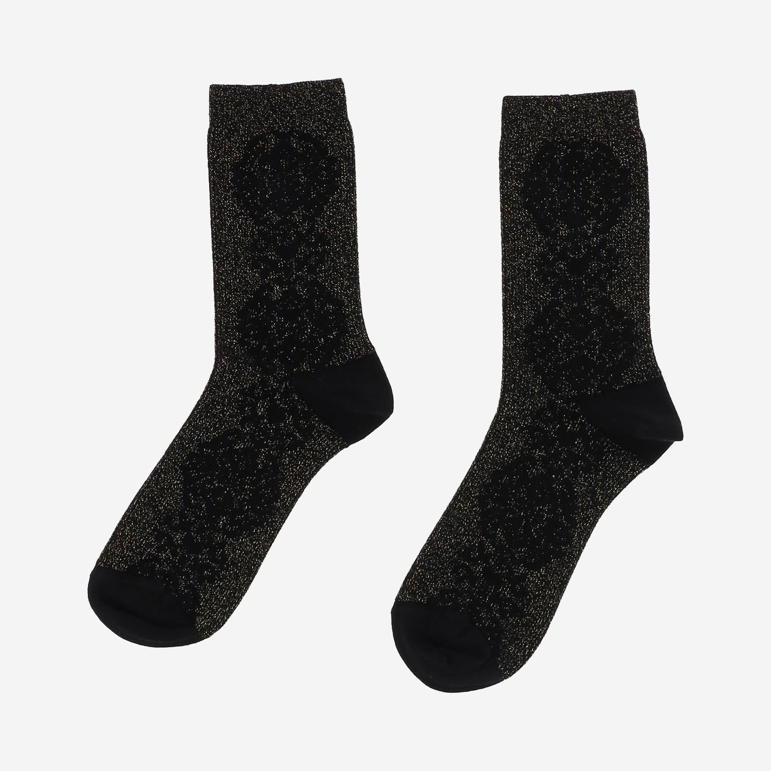 CALZINI IN MISTO COTONE CON MOTIVO FLOREALE LOLA K01 ANT45 