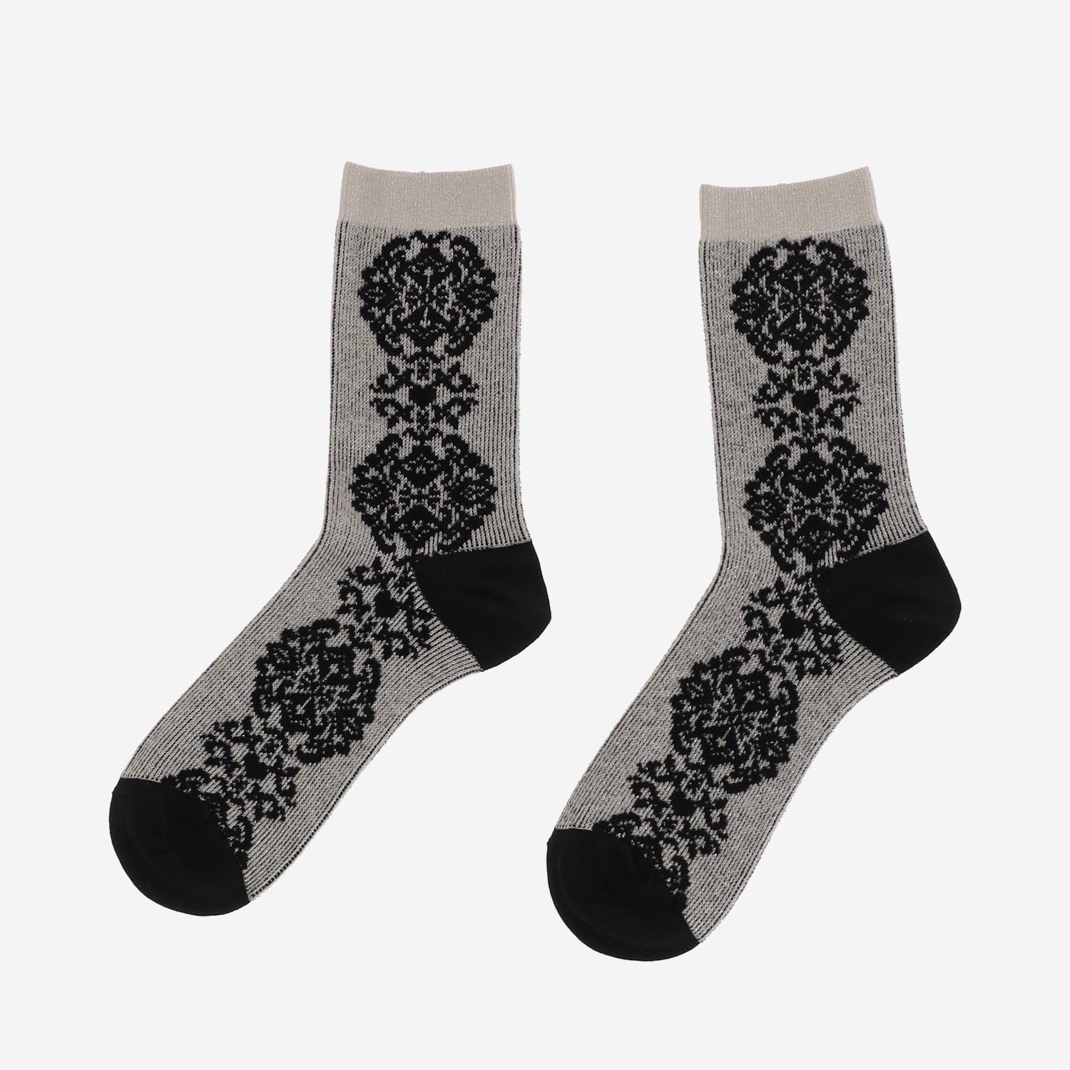 CALZINI IN MISTO COTONE CON MOTIVO FLOREALE LOLA W31 ANT45 