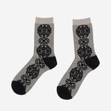 CALZINI IN MISTO COTONE CON MOTIVO FLOREALE LOLA W31 ANT45 