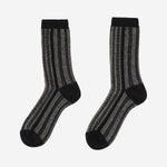 CALZINI IN MISTO LANA A COSTE CON RIGHE MANNAR K01 ANT45 