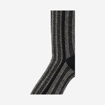 CALZINI IN MISTO LANA A COSTE CON RIGHE MANNAR K01 ANT45 