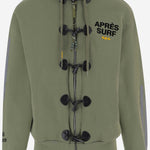 FELPA KILLIAN IN MISTO COTONE CON CHIUSURA A TOGGLE KILLIAN MILITARY APRES SURF 