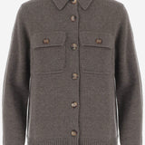 CARDIGAN IN CASHMERE CON TASCHE A PATTINA KNCD23241B 368 ARCH4 
