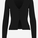 CARDIGAN IN CASHMERE CON LAVORAZIONE A COSTE KNCD24220B 1 ARCH4 