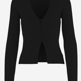 CARDIGAN IN CASHMERE CON LAVORAZIONE A COSTE KNCD24220B 1 ARCH4 