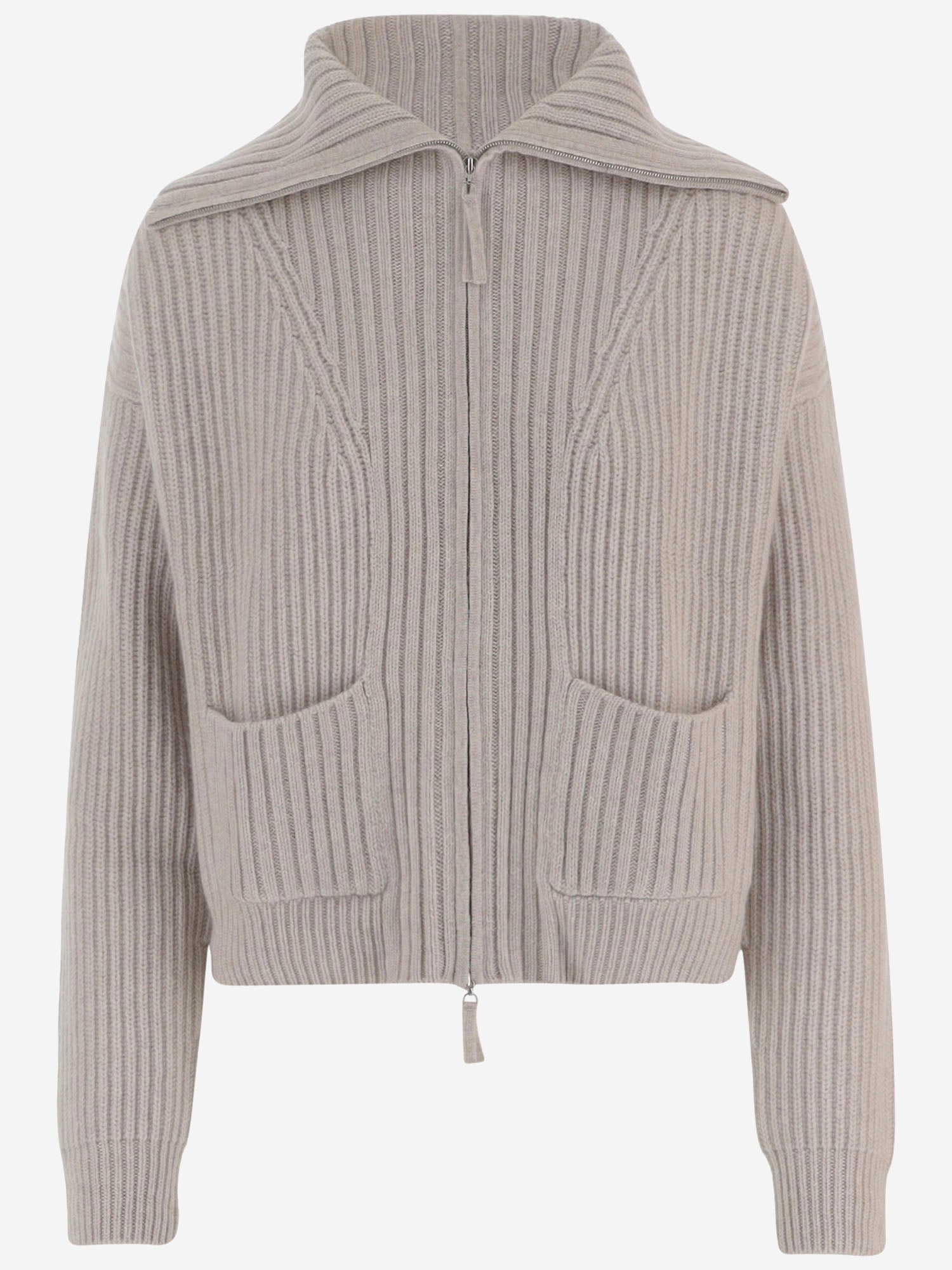 MAGLIA FULL-ZIP IN CASHMERE CON TASCHE FRONTALI KNCD25127 196 ARCH4 