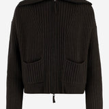 MAGLIA FULL-ZIP IN CASHMERE CON TASCHE FRONTALI KNCD25127 250 ARCH4 