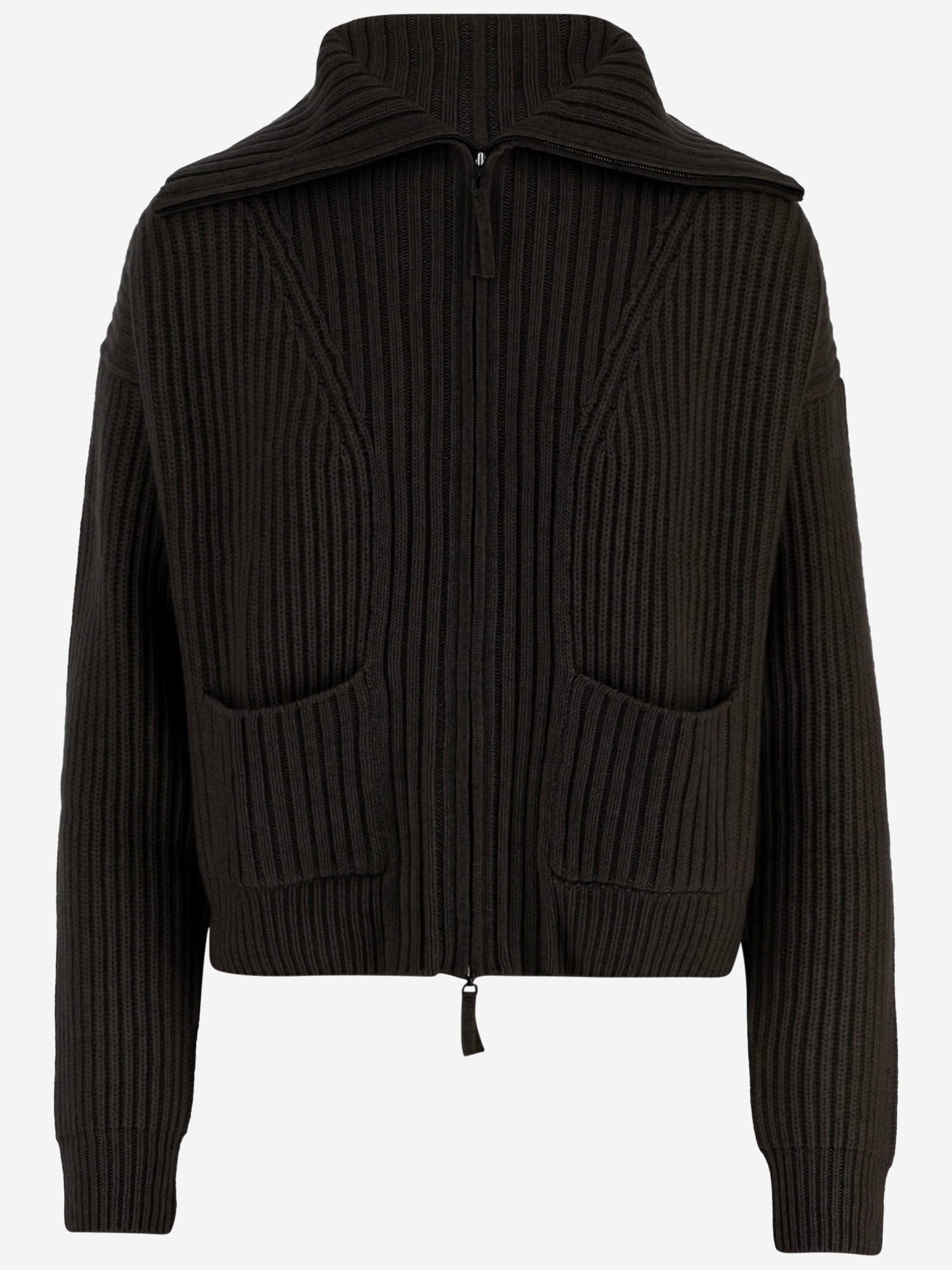 MAGLIA FULL-ZIP IN CASHMERE CON TASCHE FRONTALI KNCD25127 250 ARCH4 