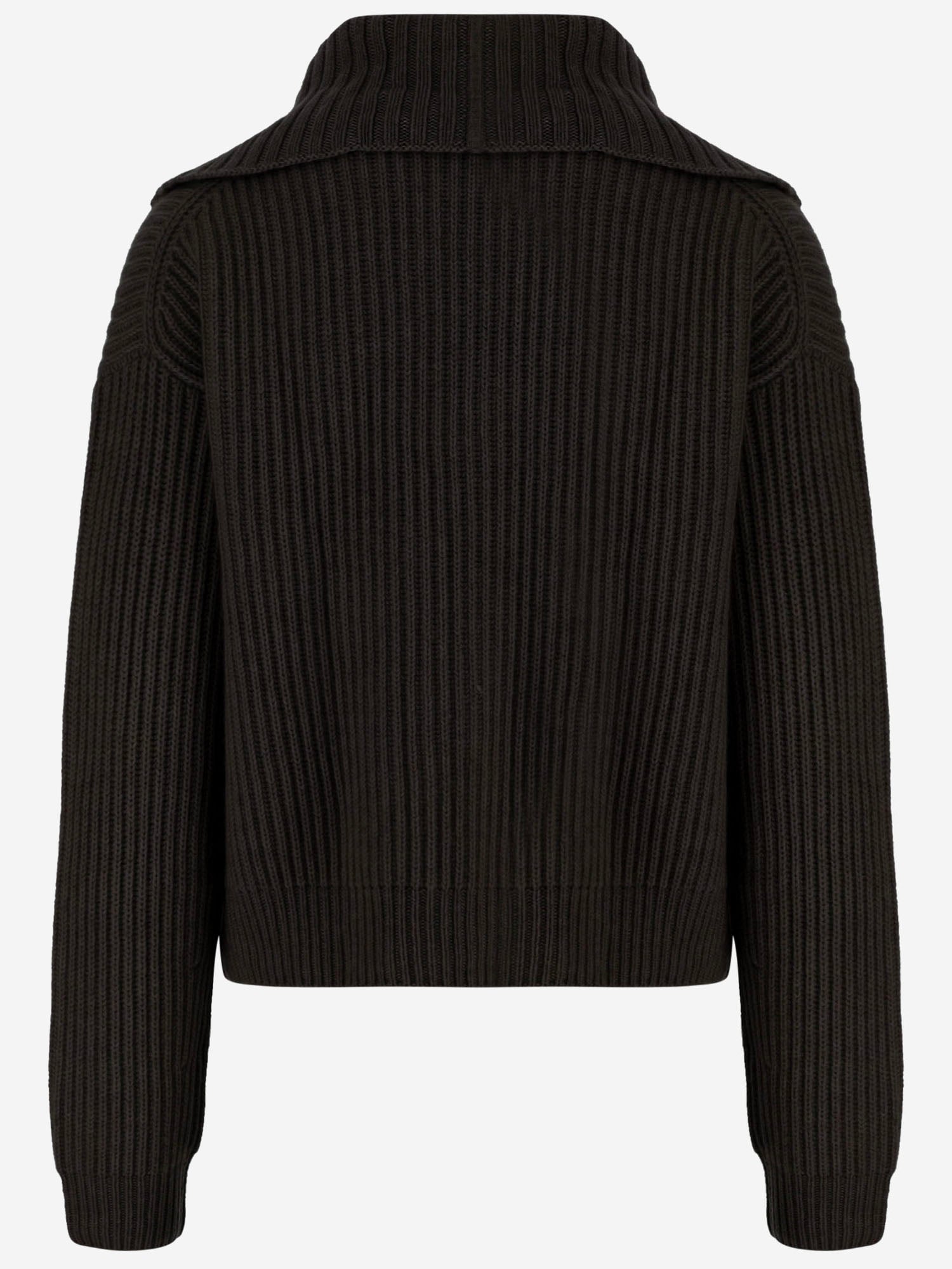 MAGLIA FULL-ZIP IN CASHMERE CON TASCHE FRONTALI KNCD25127 250 ARCH4 
