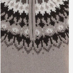 MAGLIONE IN CASHMERE CON MOTIVO JACQUARD KNJP25373 418 ARCH4 