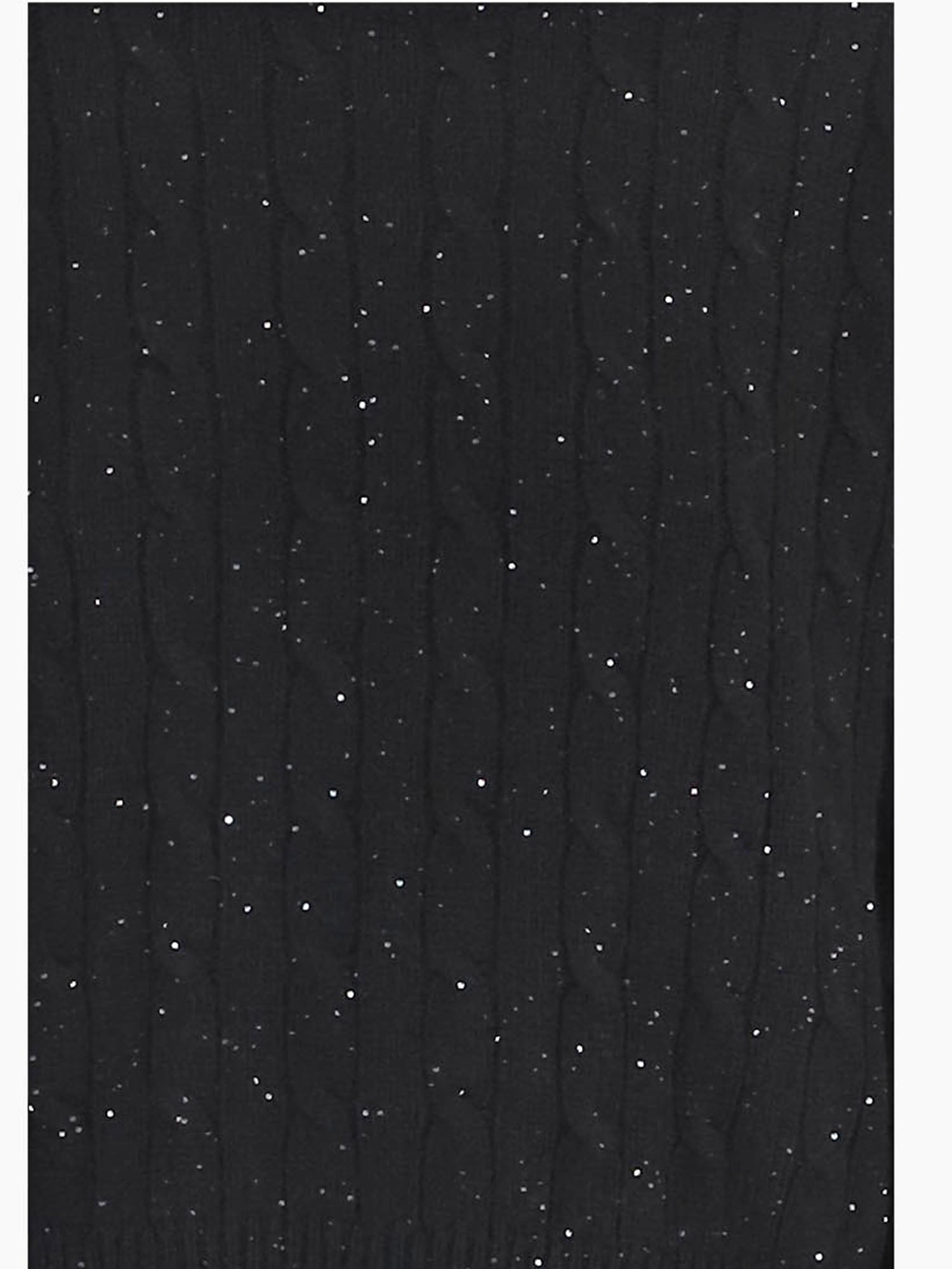 MAGLIONE IN MISTO CASHMERE CON TRECCIA E SEQUIN KNJP950A 179 ARCH4 
