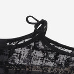BALLERINE IN RETE E PELLE AW26MARFLBLAFL BLACK ARTEANA 