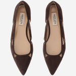 BALLERINE SAVONA IN SUEDE AW26SAVEBASBFL EBANO ARTEANA 