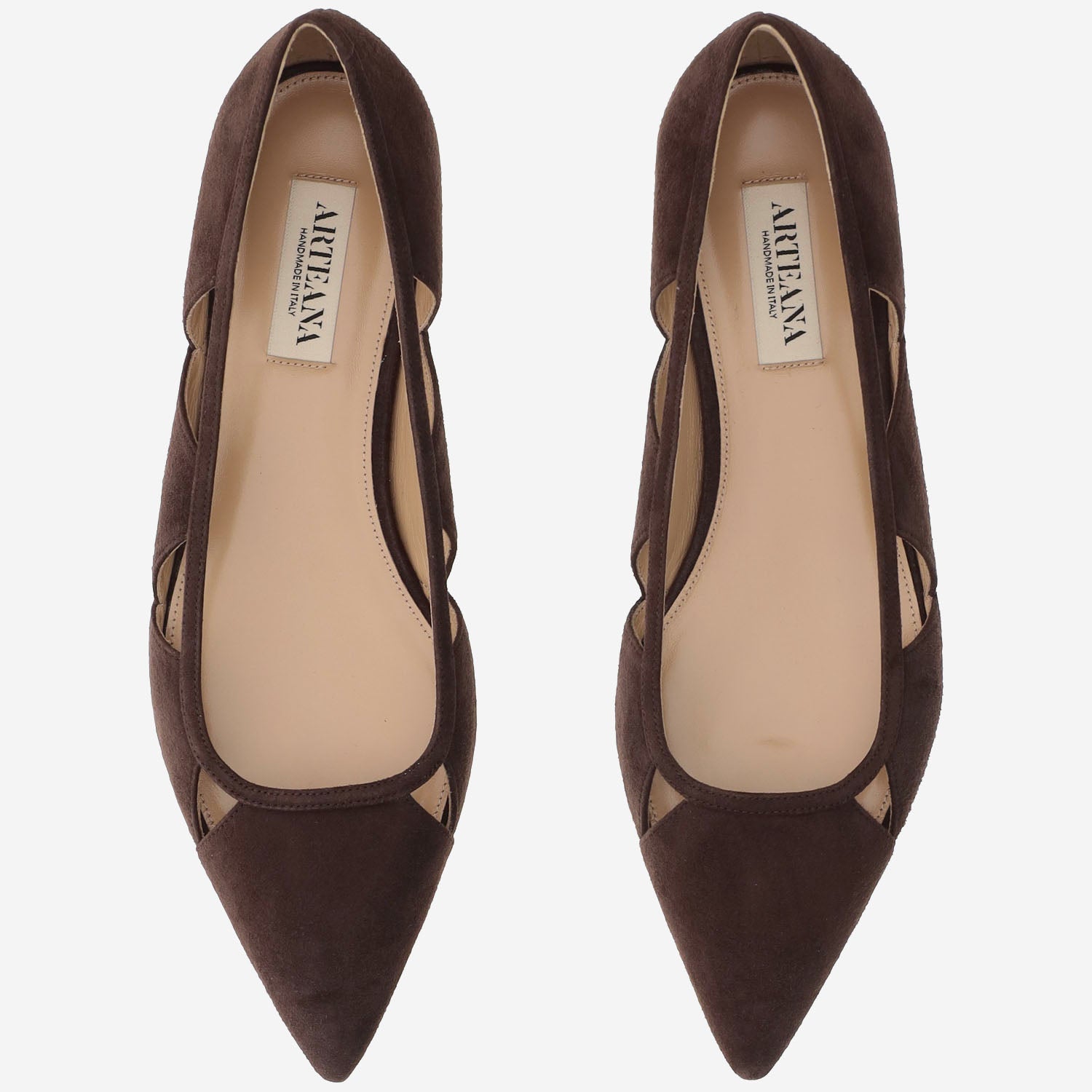 BALLERINE SAVONA IN SUEDE AW26SAVEBASBFL EBANO ARTEANA 