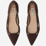 BALLERINE SAVONA IN SUEDE AW26SAVEBASBFL EBANO ARTEANA 