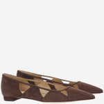 BALLERINE SAVONA IN SUEDE AW26SAVEBASBFL EBANO ARTEANA 