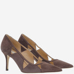 DÉCOLLETÉ SAVONA IN SUEDE AW26SAVEBASP75 EBANO ARTEANA 