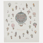 COPERTINA HOT AIR BALLOONS IN LANA E CASHMERE CBCWHABAB MULTI ATELIER CHOUX KIDS 