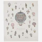 COPERTINA HOT AIR BALLOONS IN LANA E CASHMERE CBCWHABAB MULTI ATELIER CHOUX KIDS 