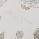 COPERTINA HOT AIR BALLOONS IN LANA E CASHMERE CBCWHABAB MULTI ATELIER CHOUX KIDS 