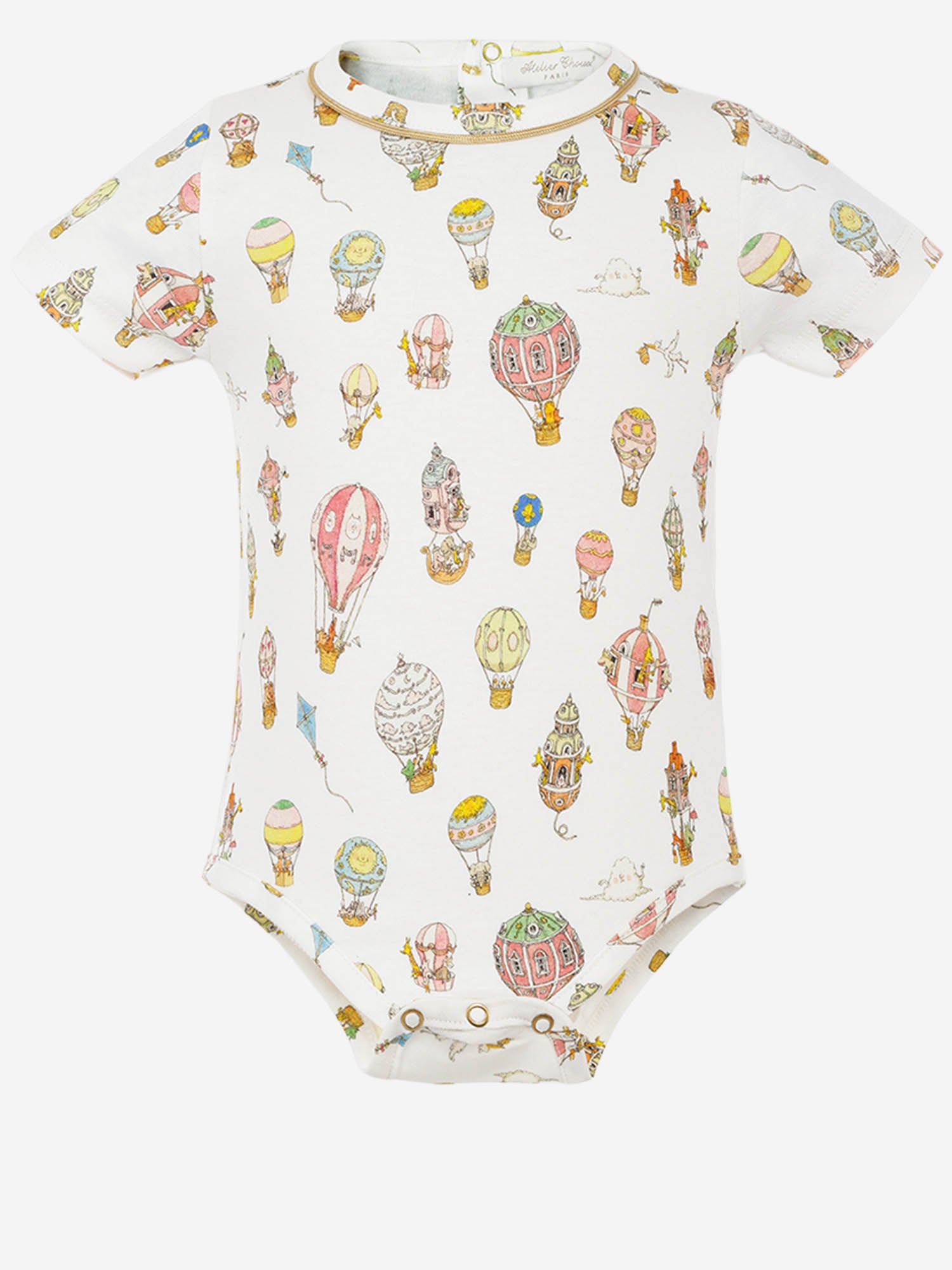 BODY ONESIE HOT AIR BALLOONS COCJHABA MULTI ATELIER CHOUX KIDS 