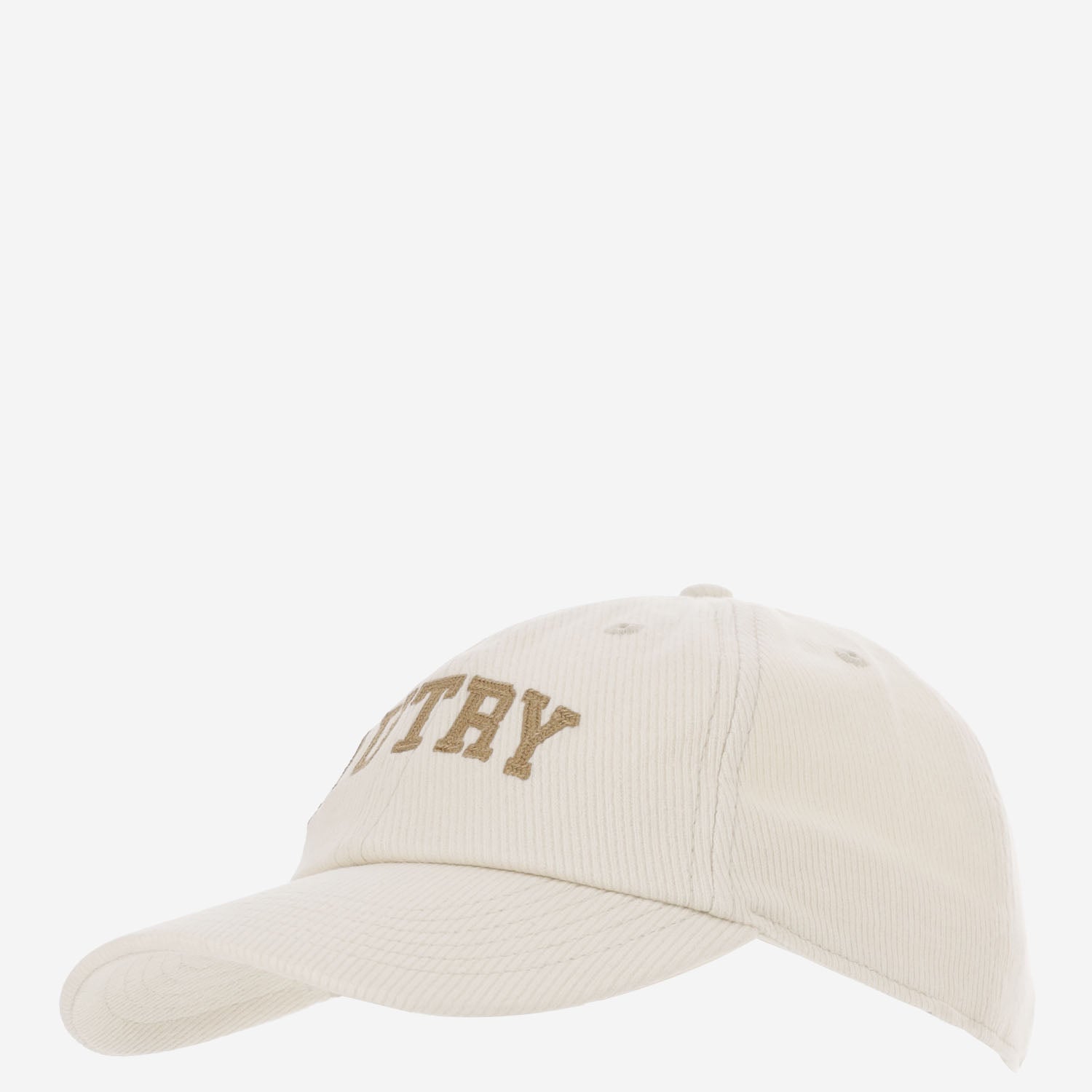 CAPPELLO DA BASEBALL IN VELLUTO DI COTONE A COSTE CON LOGO ACPU128A BASEBALLALABASTER AUTRY 