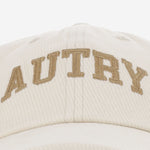 CAPPELLO DA BASEBALL IN VELLUTO DI COTONE A COSTE CON LOGO ACPU128A BASEBALLALABASTER AUTRY 
