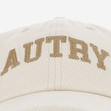 CAPPELLO DA BASEBALL IN VELLUTO DI COTONE A COSTE CON LOGO ACPU128A BASEBALLALABASTER AUTRY 