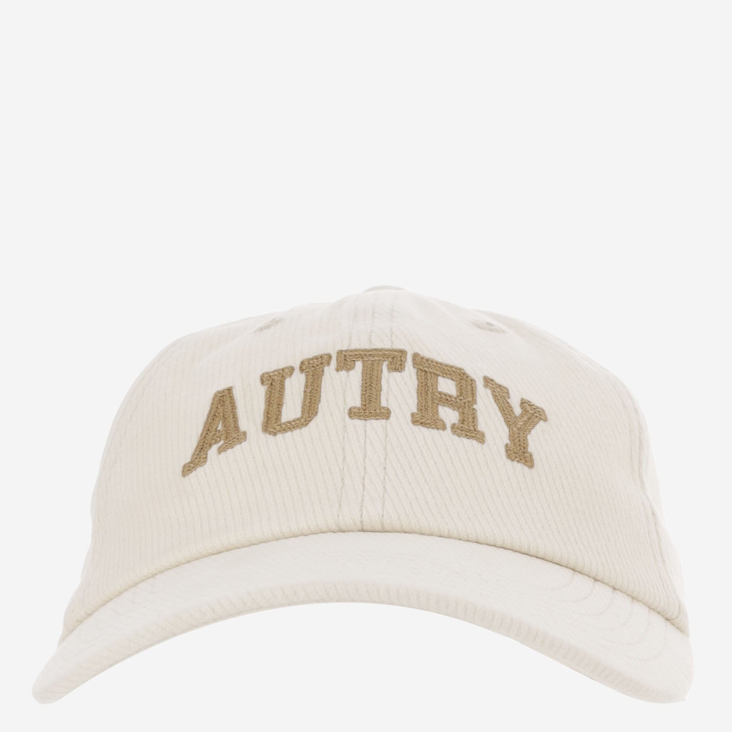 CAPPELLO DA BASEBALL IN VELLUTO DI COTONE A COSTE CON LOGO ACPU128A BASEBALLALABASTER AUTRY 