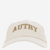 CAPPELLO DA BASEBALL IN VELLUTO DI COTONE A COSTE CON LOGO ACPU128A BASEBALLALABASTER AUTRY 