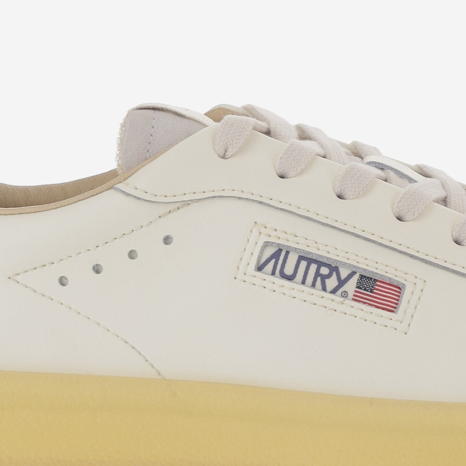 SNEAKERS DALLAS LOW IN PELLE ADLMFD01 LEASUECREPMRSH AUTRY 