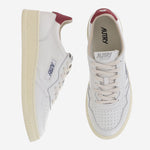SNEAKERS MEDALIST LOW AULMBJ01 LEASUELOGOWHTDEEPCLARET AUTRY 