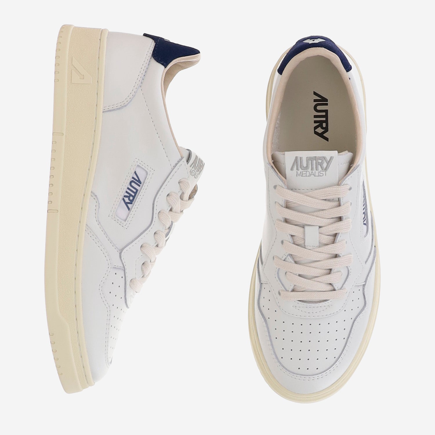 SNEAKERS MEDALIST LOW AULMBJ03 LEASUELOGOWHTBLUEDEP AUTRY 