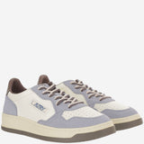 SNEAKERS MEDALIST LOW IN PELLE AULMBW06 LEASUEBICWHTATLBLUE AUTRY 