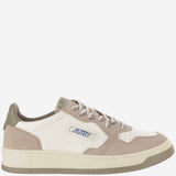 SNEAKERS MEDALIST LOW IN PELLE AULMBW07 LEASUEBICWHTLICORICE AUTRY 