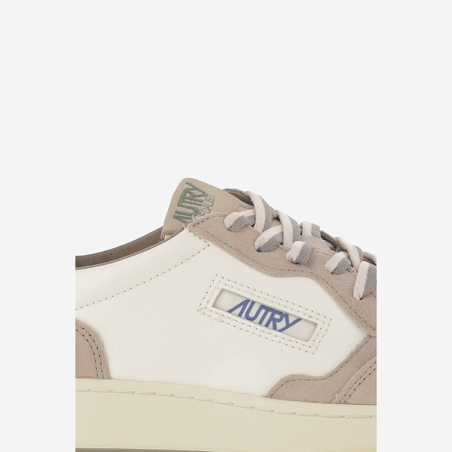 SNEAKERS MEDALIST LOW IN PELLE AULMBW07 LEASUEBICWHTLICORICE AUTRY 