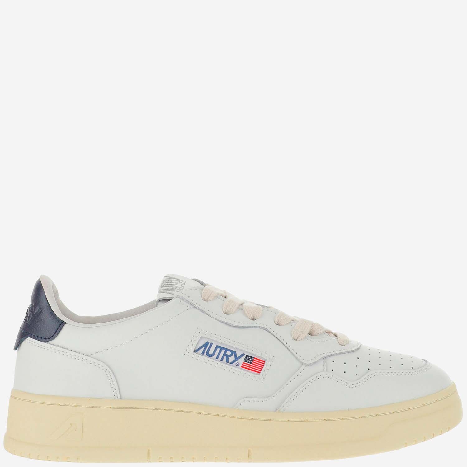 SNEAKERS LOW MEDALIST AULMLL12 LEATLEATWHTSPACE AUTRY 