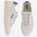 SNEAKERS MEDALIST LOW AULMLL29 LEATWHTMALBLUE AUTRY 