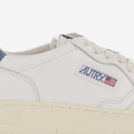 SNEAKERS MEDALIST LOW AULMLL29 LEATWHTMALBLUE AUTRY 