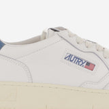 SNEAKERS MEDALIST LOW AULMLL29 LEATWHTMALBLUE AUTRY 