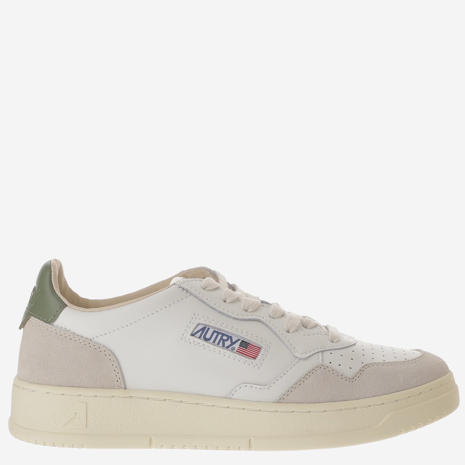 SNEAKERS MEDALIST LOW AULMLS17 LEATSUEDEWHTBRONZEGRN AUTRY 