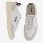 SNEAKERS MEDALIST LOW AULMLS18 LEATSUEDEWHTFIG AUTRY 
