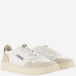 SNEAKERS LOW MEDALIST AULMLS21 LEATSUEDEWHTBLK AUTRY 