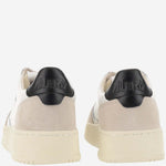 SNEAKERS LOW MEDALIST AULMLS21 LEATSUEDEWHTBLK AUTRY 