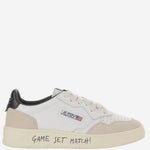 SNEAKERS MEDALIST LOW IN PELLE AULMMA04 MATCHSUEDEWHTBLACK AUTRY 