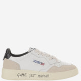 SNEAKERS MEDALIST LOW IN PELLE AULMMA04 MATCHSUEDEWHTBLACK AUTRY 