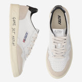 SNEAKERS MEDALIST LOW IN PELLE AULMMA04 MATCHSUEDEWHTBLACK AUTRY 