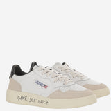 SNEAKERS MEDALIST LOW IN PELLE AULMMA04 MATCHSUEDEWHTBLACK AUTRY 