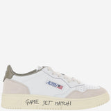 SNEAKERS MEDALIST LOW IN PELLE AULMMA11 MATCHSUEDEWHTCOVGRN AUTRY 