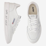 SNEAKERS MEDALIST LOW IN PELLE AULMML08 MATCHLEATTOTALWHT AUTRY 